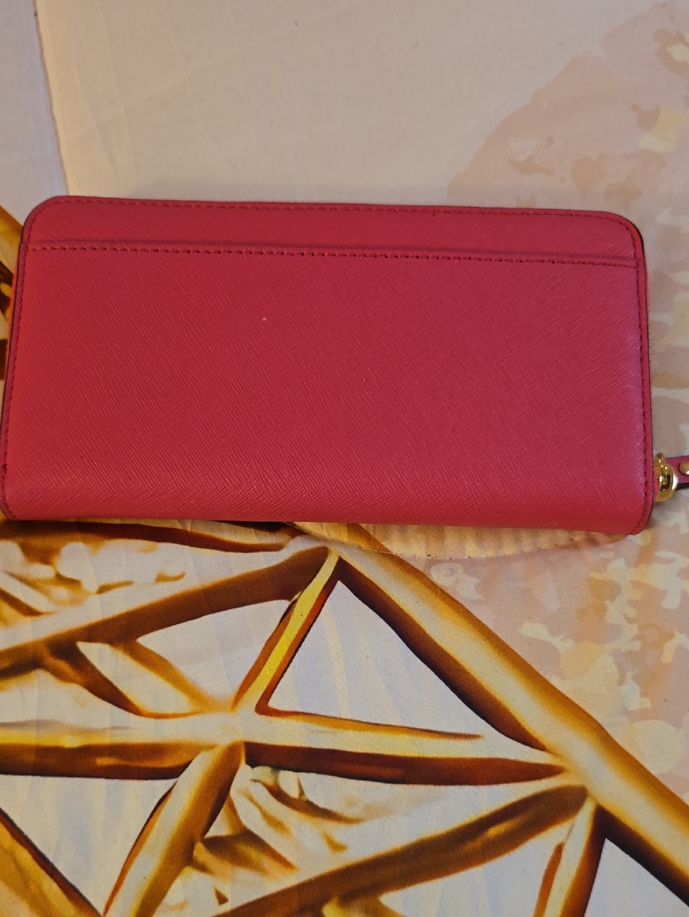 kate spade New York Pink Zip-Around Wallet  NWOT - Picture 2 of 6